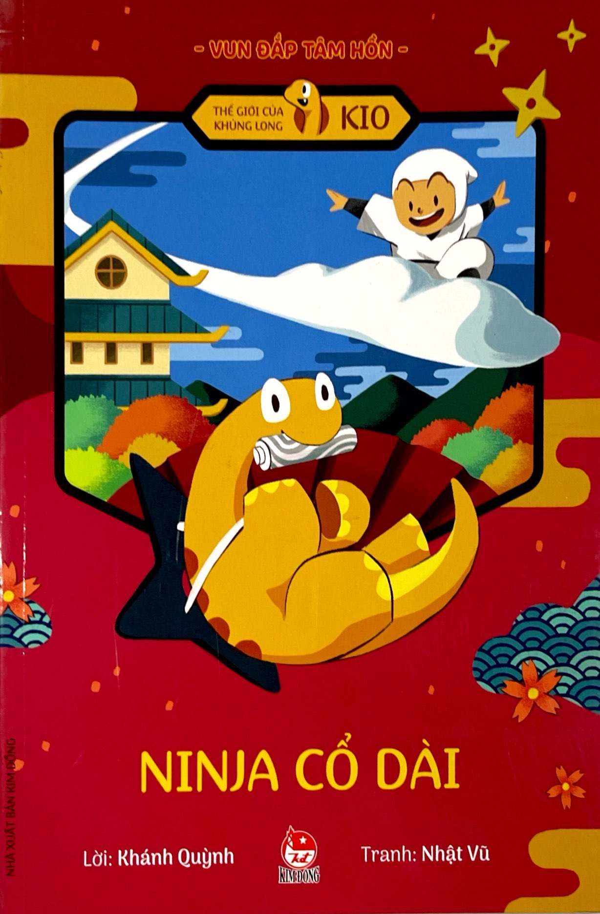 vun đắp tâm hồn - thế giới của khủng long kio - ninja cổ dài - Ảnh 2