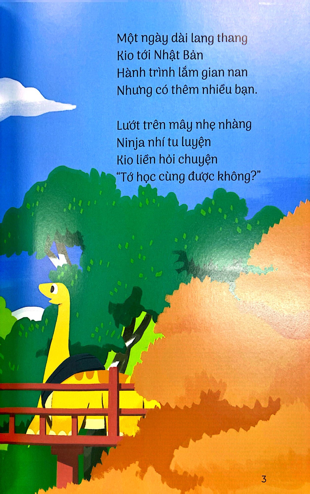 vun đắp tâm hồn - thế giới của khủng long kio - ninja cổ dài - Ảnh 3