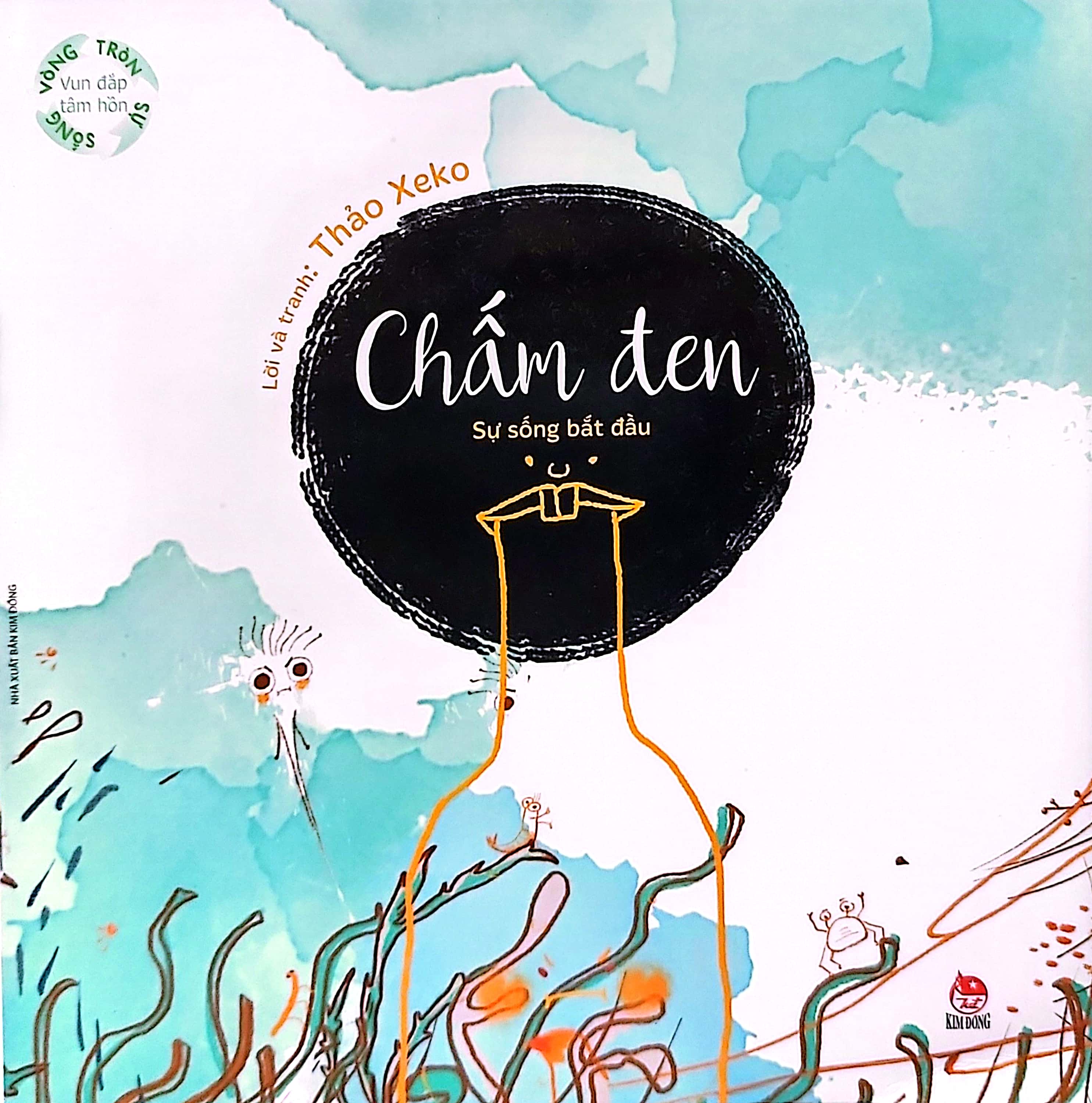 vun đắp tâm hồn - vòng tròn sự sống - chấm đen - sự sống bắt đầu - Ảnh 2