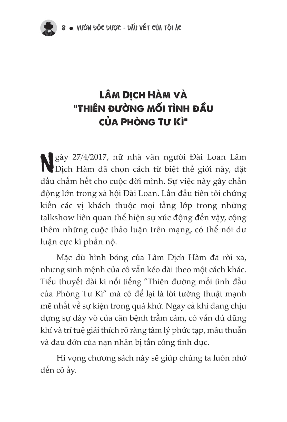 vườn độc dược - tập 2 - dấu vết của tội ác - Ảnh 9