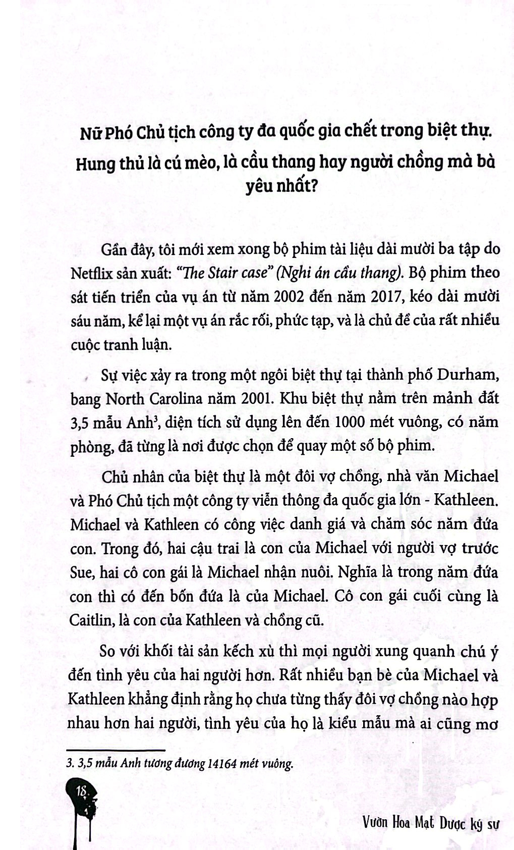 vườn hoa mạt dược ký sự - những kỳ án nổi tiếng chưa có lời giải (tái bản 2023) - Ảnh 7