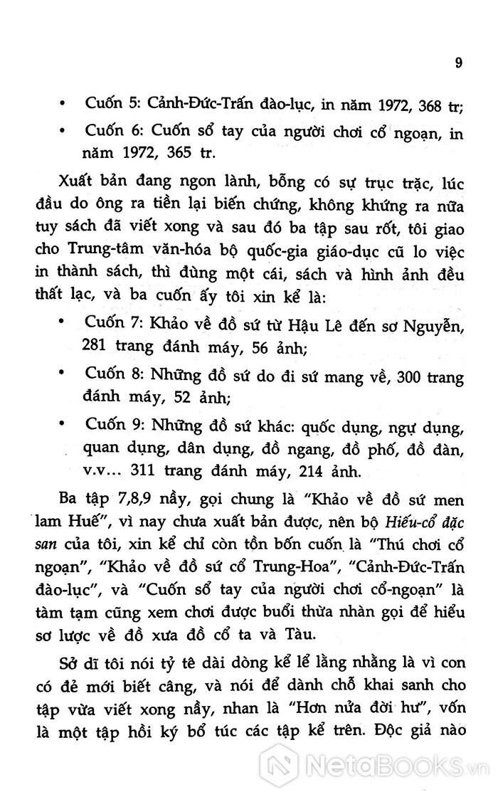 vương hồng sển - hơn nửa đời hư - bìa cứng - Ảnh 10