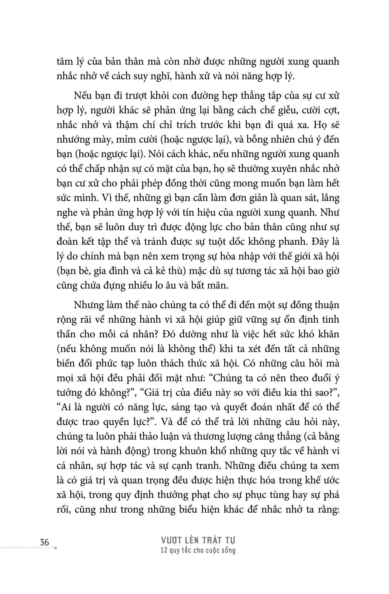 Vượt Lên Trật Tự - 12 Quy Tắc Cho Cuộc Sống - Beyond Order - Ảnh 10