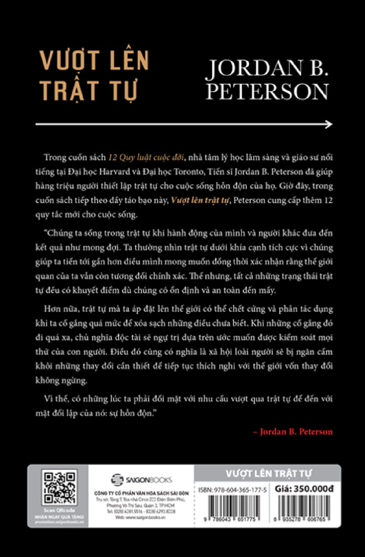 Vượt Lên Trật Tự - 12 Quy Tắc Cho Cuộc Sống - Beyond Order - Ảnh 15
