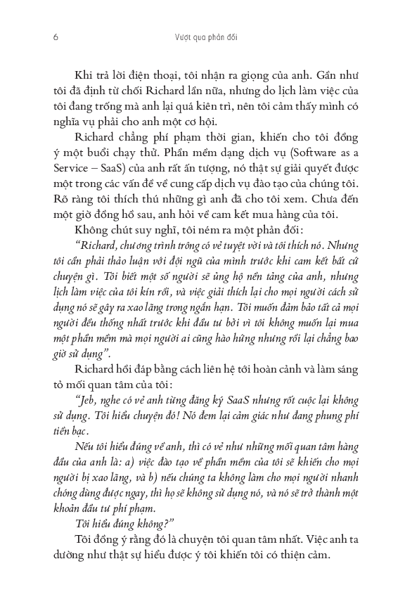 vượt qua phản đối: nghệ thuật và khoa học thương thảo trong bán hàng - Ảnh 14