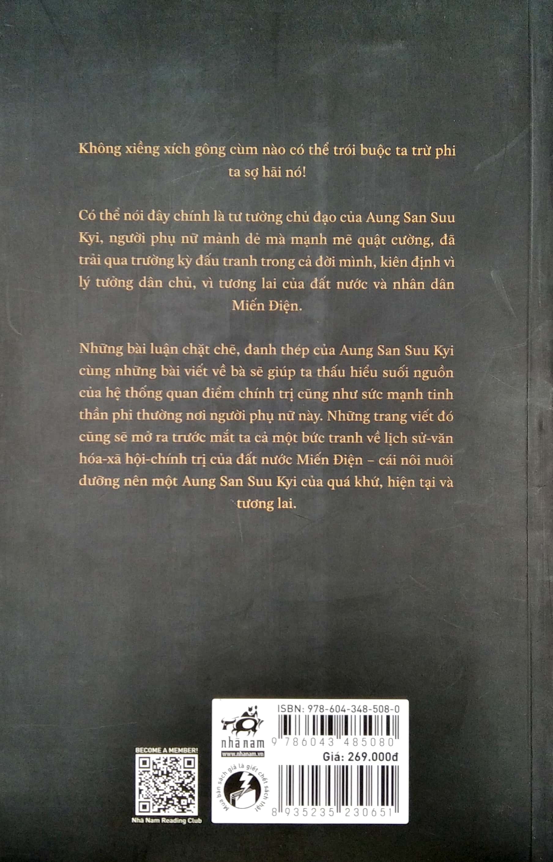 vượt qua sợ hãi - tư tưởng và con người aung san suu kyi qua các bài viết - Ảnh 7