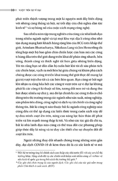 vượt trên sự vĩ đại - 9 chiến lược phát triển cho doanh nghiệp trong kỉ nguyên biến động và đổi mới - Ảnh 10