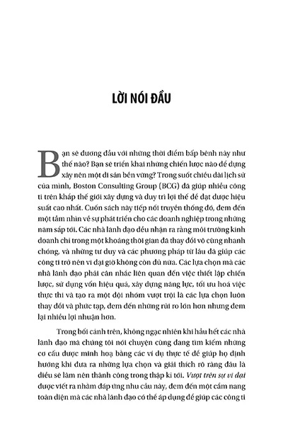 vượt trên sự vĩ đại - 9 chiến lược phát triển cho doanh nghiệp trong kỉ nguyên biến động và đổi mới - Ảnh 6