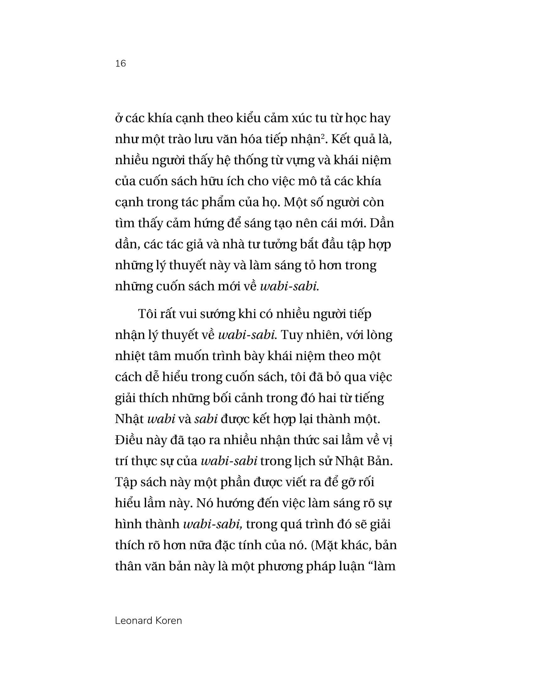 wabi-sabi - tập 2 - những suy nghĩ thêm - Ảnh 15