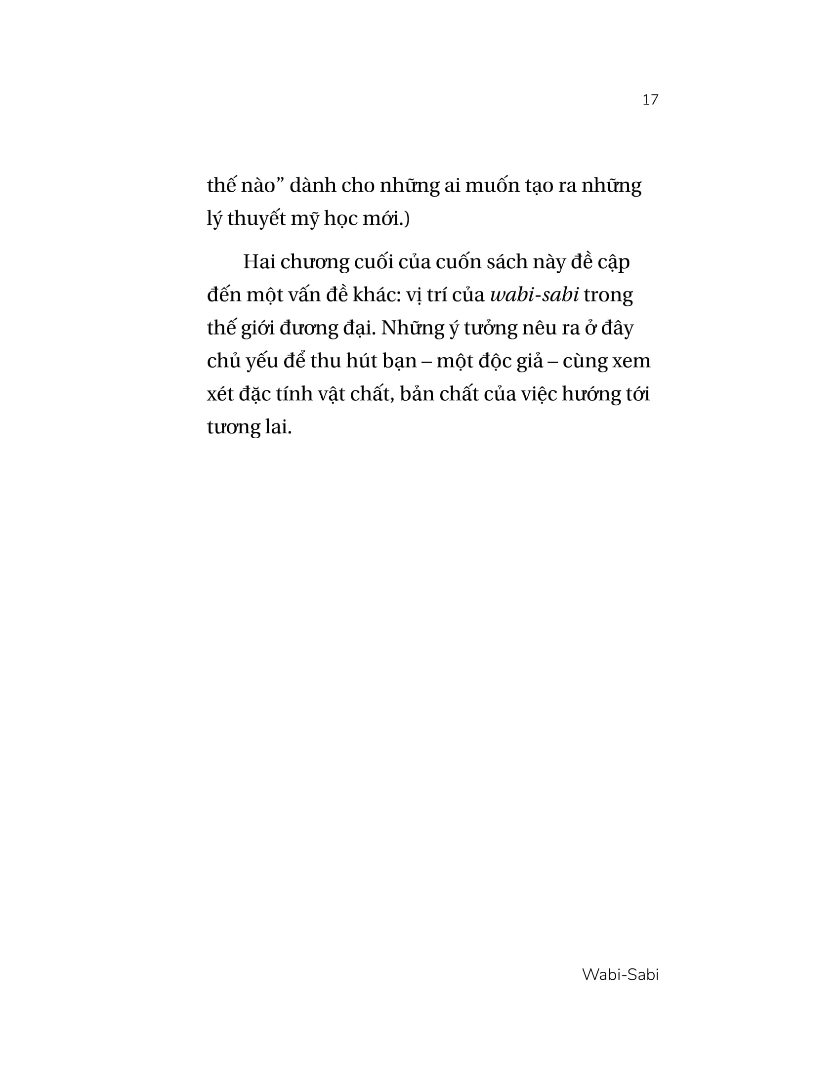 wabi-sabi - tập 2 - những suy nghĩ thêm - Ảnh 16