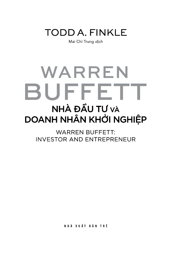 warren buffett - nhà đầu tư và doanh nhân khởi nghiệp - Ảnh 3