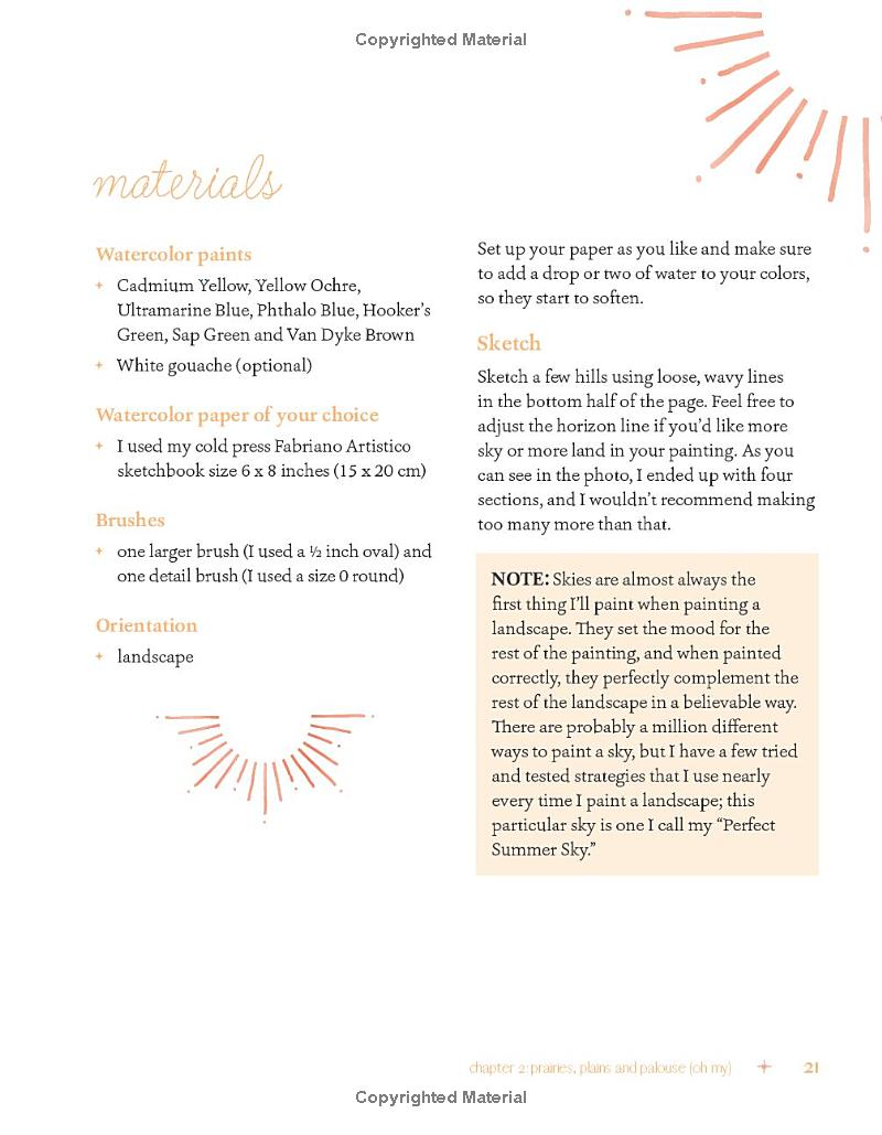 watercolor wanderlust - the ultimate guide to painting beautiful landscapes - Ảnh 10