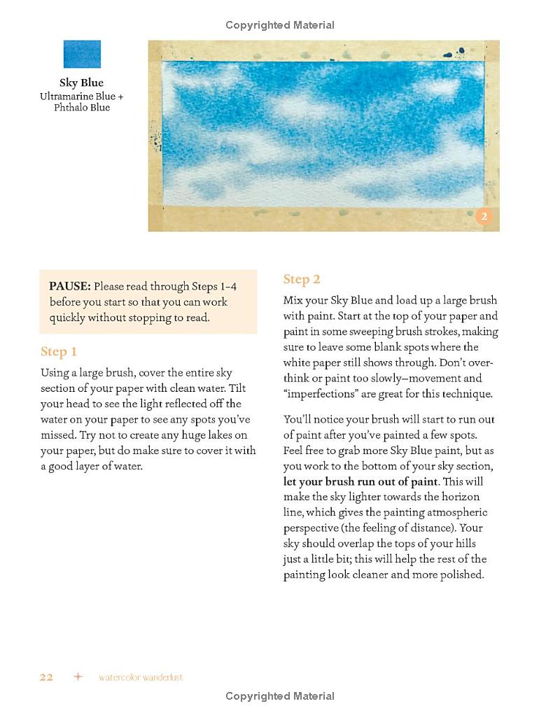 watercolor wanderlust - the ultimate guide to painting beautiful landscapes - Ảnh 11