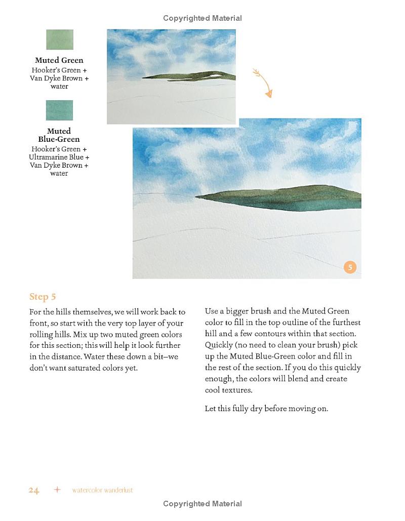 watercolor wanderlust - the ultimate guide to painting beautiful landscapes - Ảnh 13