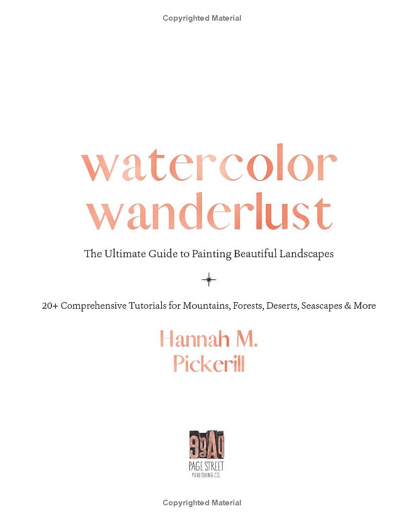 watercolor wanderlust - the ultimate guide to painting beautiful landscapes - Ảnh 3