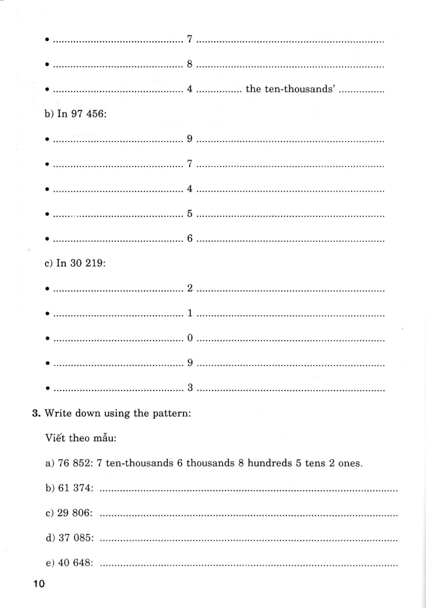 we learn maths in english - em học toán bằng tiếng anh 4 (dùng chung cho các bộ sgk hiện hành) - Ảnh 10