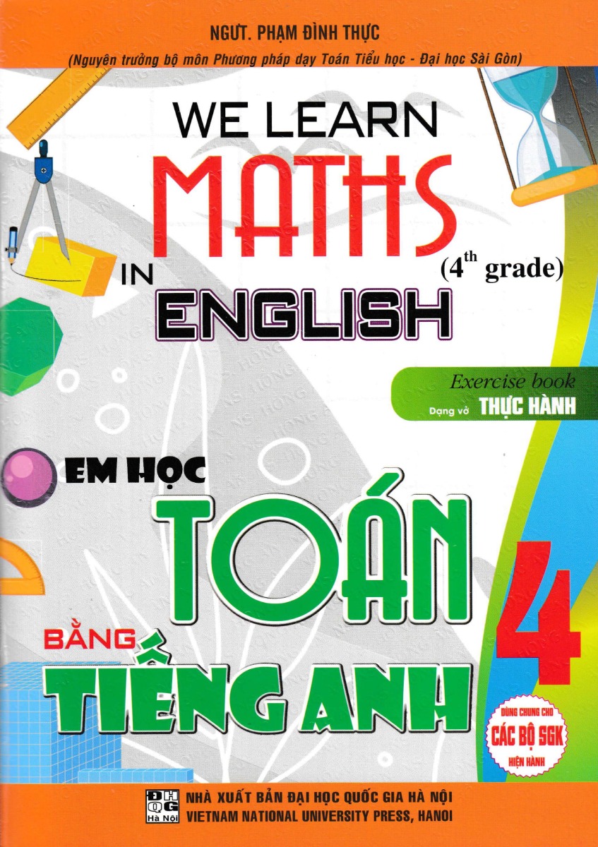 we learn maths in english - em học toán bằng tiếng anh 4 (dùng chung cho các bộ sgk hiện hành) - Ảnh 2