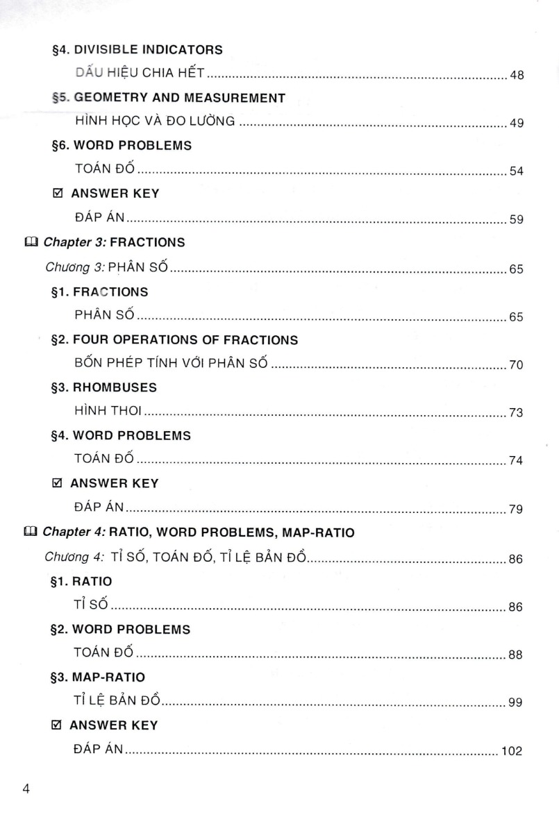 we learn maths in english - em học toán bằng tiếng anh 4 (dùng chung cho các bộ sgk hiện hành) - Ảnh 4