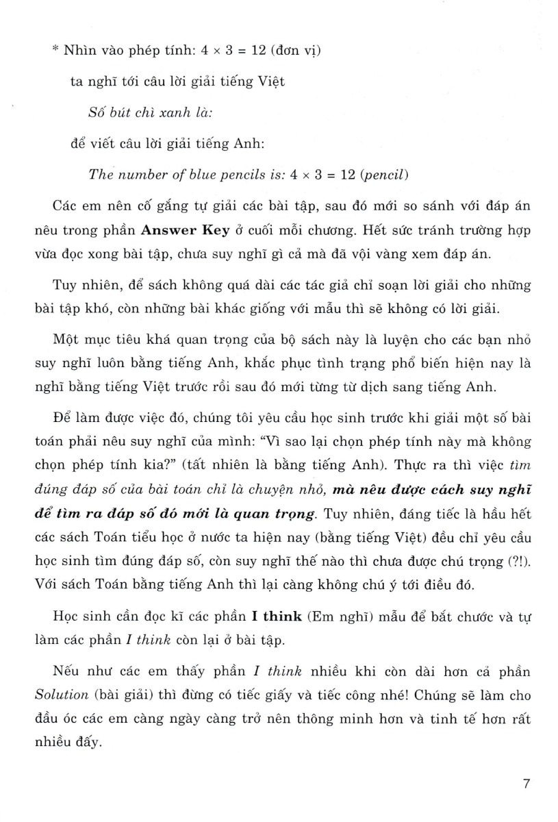 we learn maths in english - em học toán bằng tiếng anh 4 (dùng chung cho các bộ sgk hiện hành) - Ảnh 7