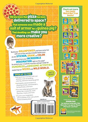 weird but true! cool and crazy sticker doodle book - Ảnh 16