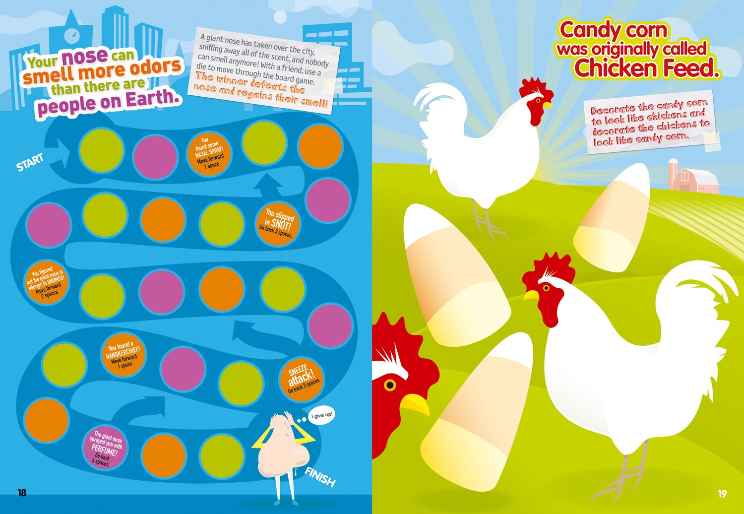 weird but true! cool and crazy sticker doodle book - Ảnh 4