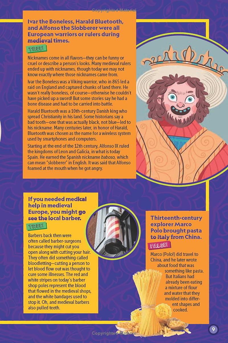 weird but true know-it-all: middle ages - Ảnh 10