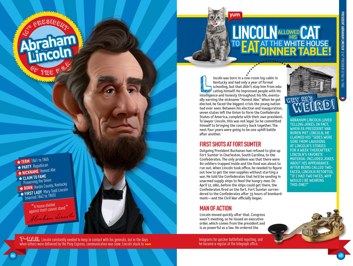 weird but true! know-it-all: u.s. presidents - Ảnh 5