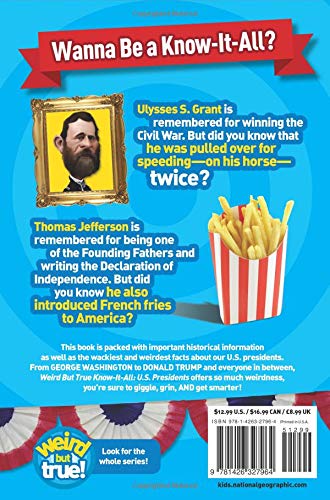 weird but true! know-it-all: u.s. presidents - Ảnh 6