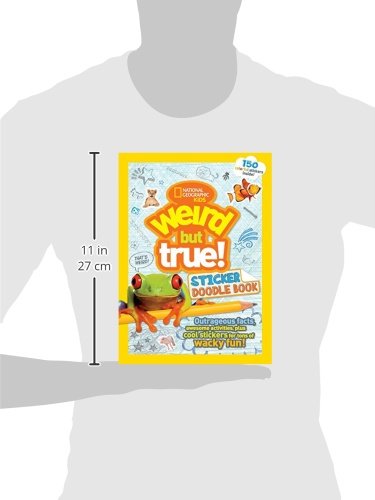 weird but true! sticker doodle book: outrageous facts, awesome activities, plus cool stickers for tons of wacky fun! - Ảnh 8