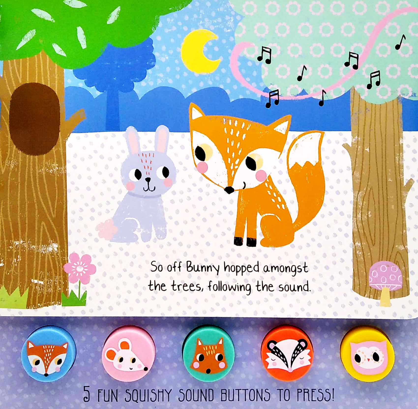 what did bunny hear? - press and play sound book - Ảnh 4