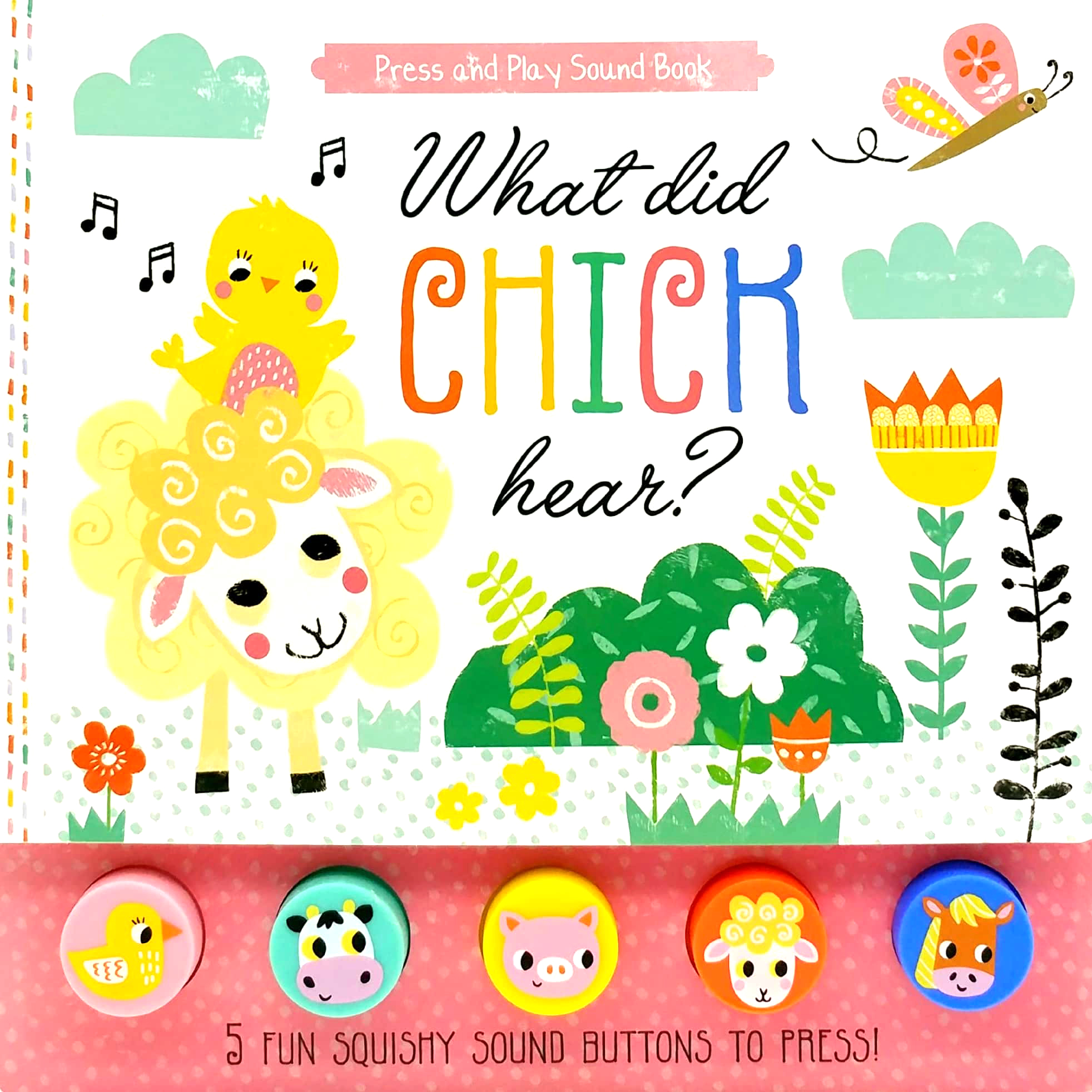 what did chick hear? - press and play sound book - Ảnh 2
