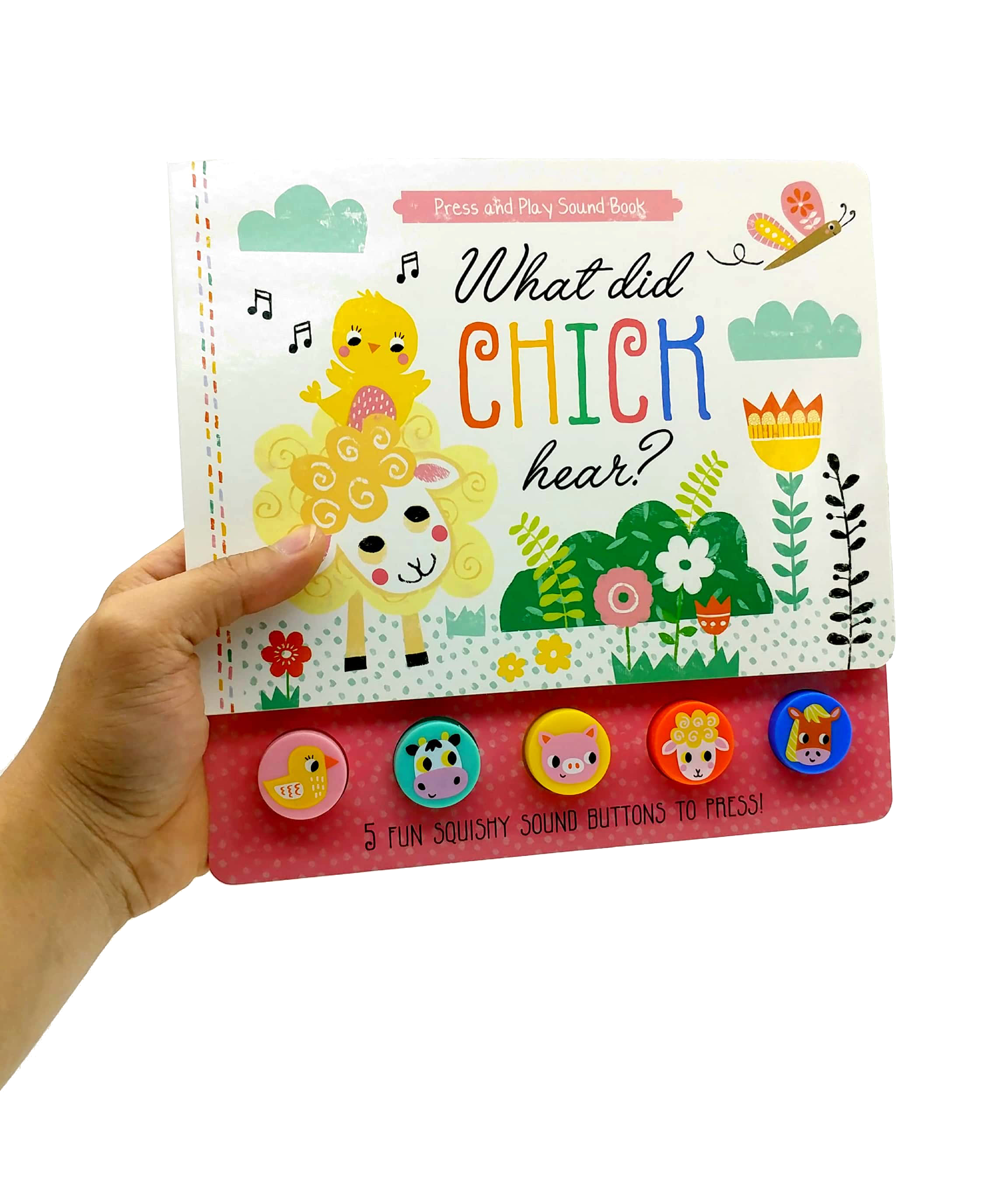 what did chick hear? - press and play sound book - Ảnh 7