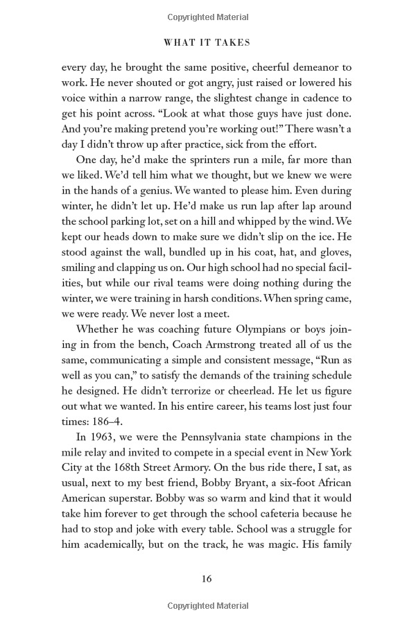 what it takes: lessons in the pursuit of excellence - Ảnh 16