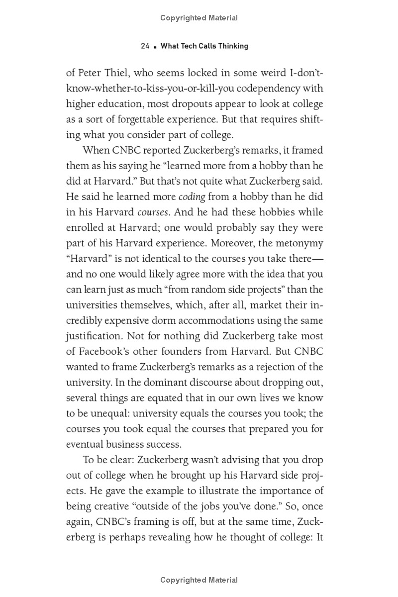 what tech calls thinking: an inquiry into the intellectual bedrock of silicon valley - Ảnh 11