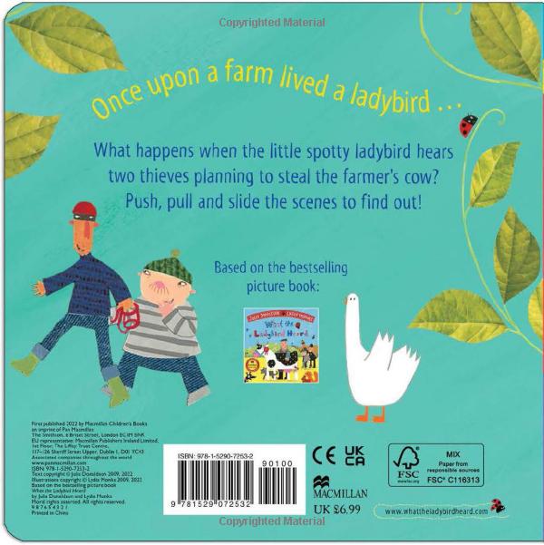 what the ladybird heard: a push, pull and slide book - Ảnh 6