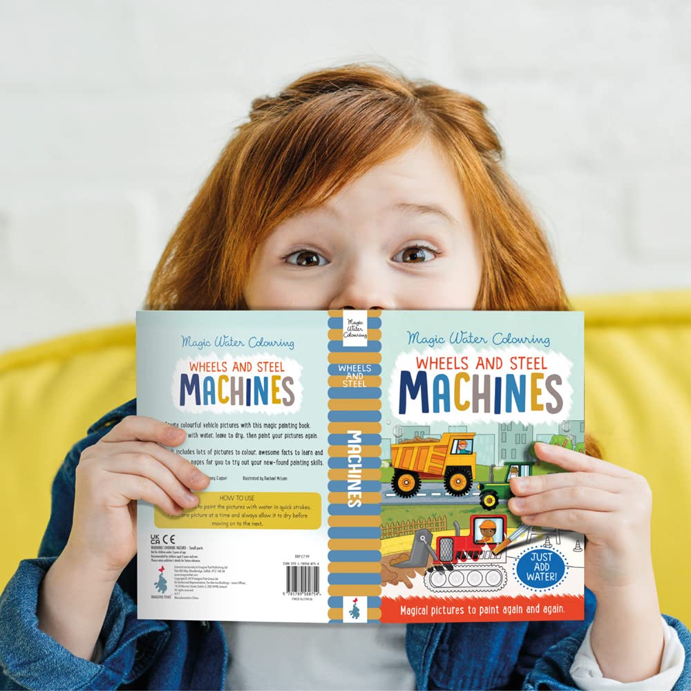 wheels and steel - machines (magic water colouring) - Ảnh 3