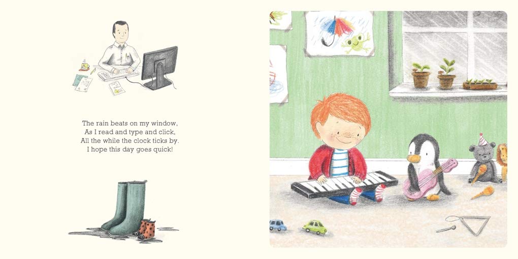 when daddy goes to work - Ảnh 3