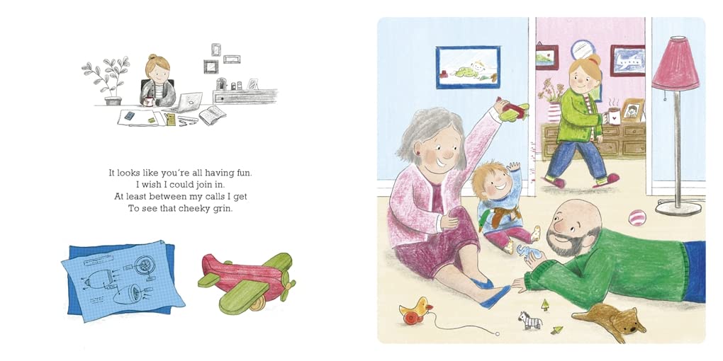 when mummy works from home - Ảnh 3