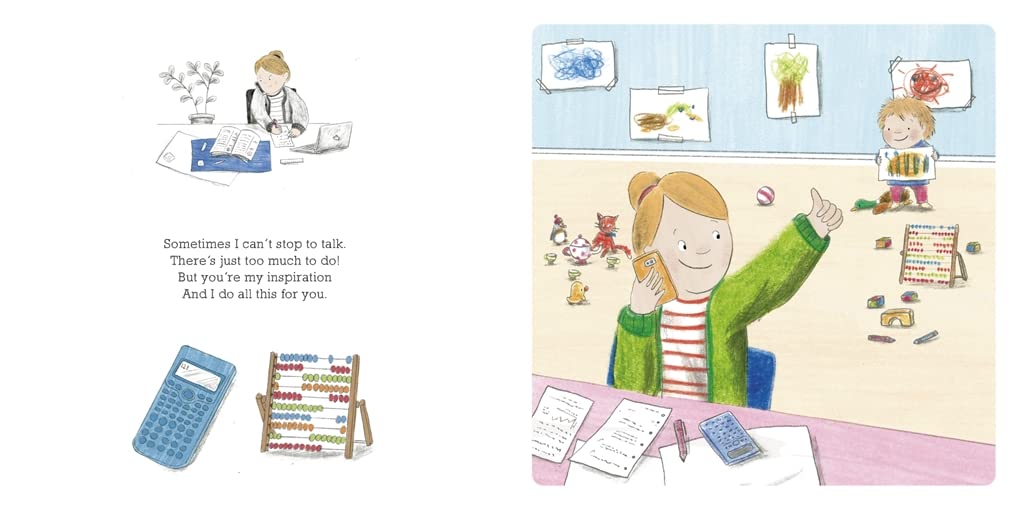 when mummy works from home - Ảnh 4