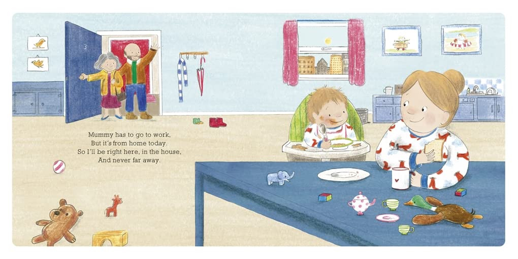 when mummy works from home - Ảnh 5