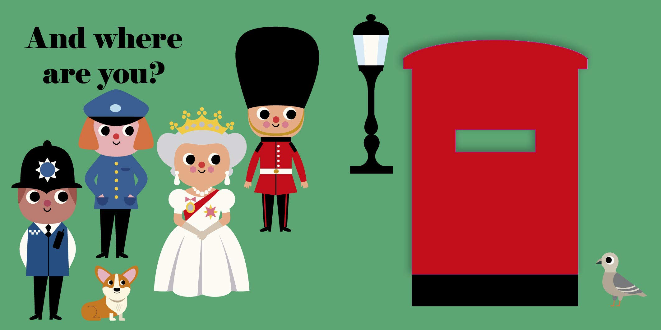 where's mrs queen? (felt flaps) - Ảnh 5