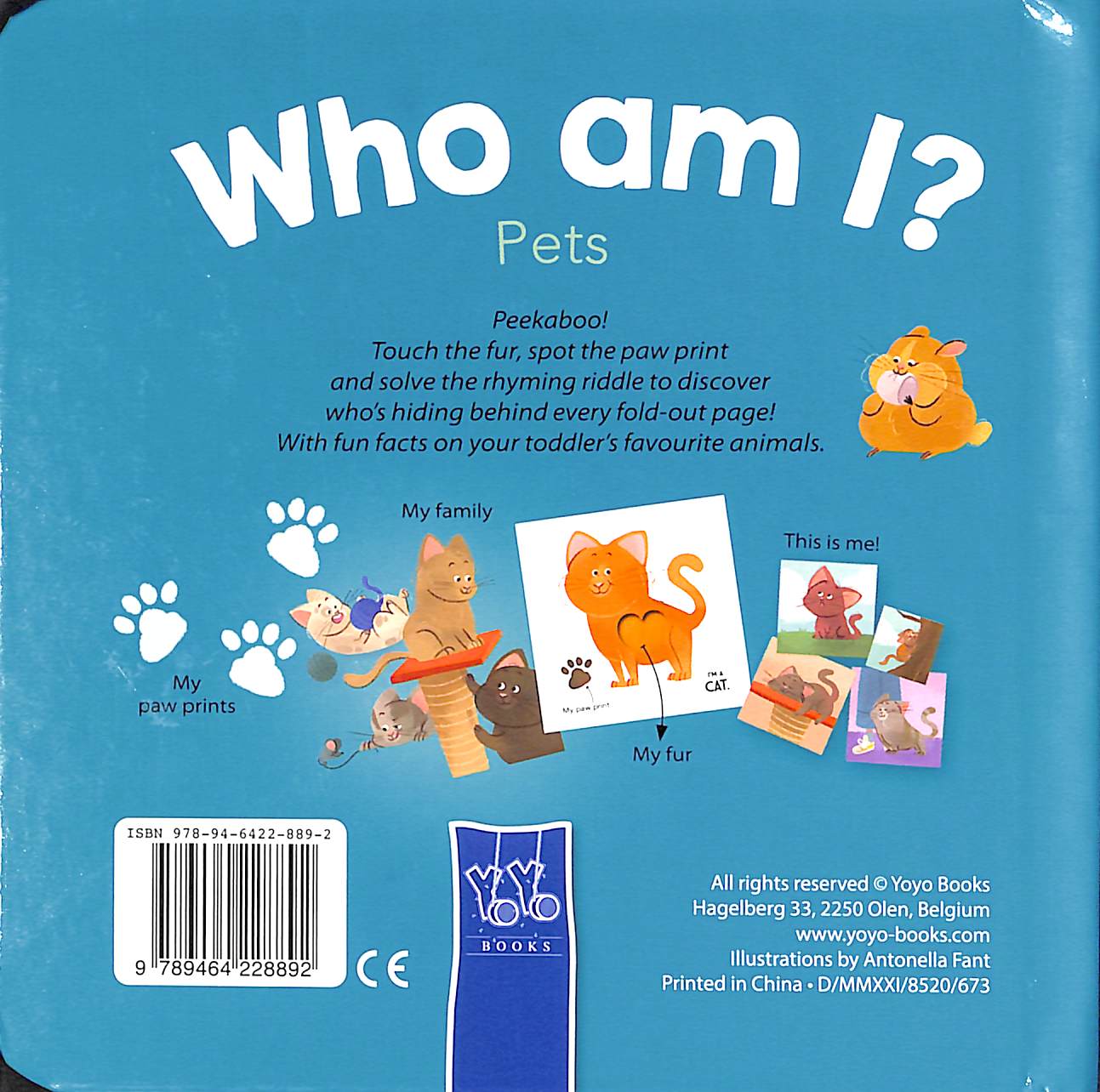 who am i? touch & feel flap book: pets - Ảnh 8
