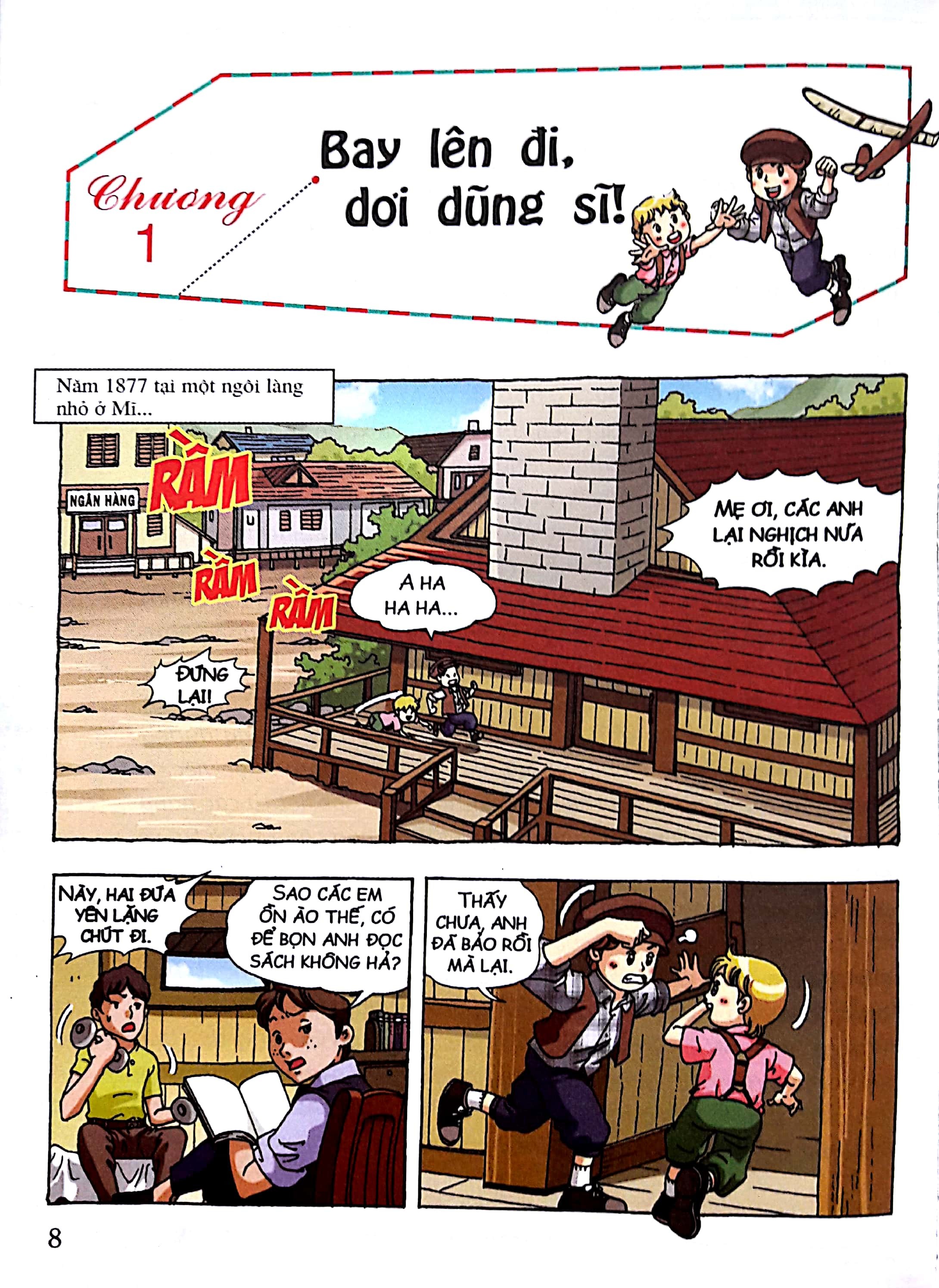 who? chuyện kể về danh nhân thế giới - anh em nhà wright (tái bản 2020) - Ảnh 3