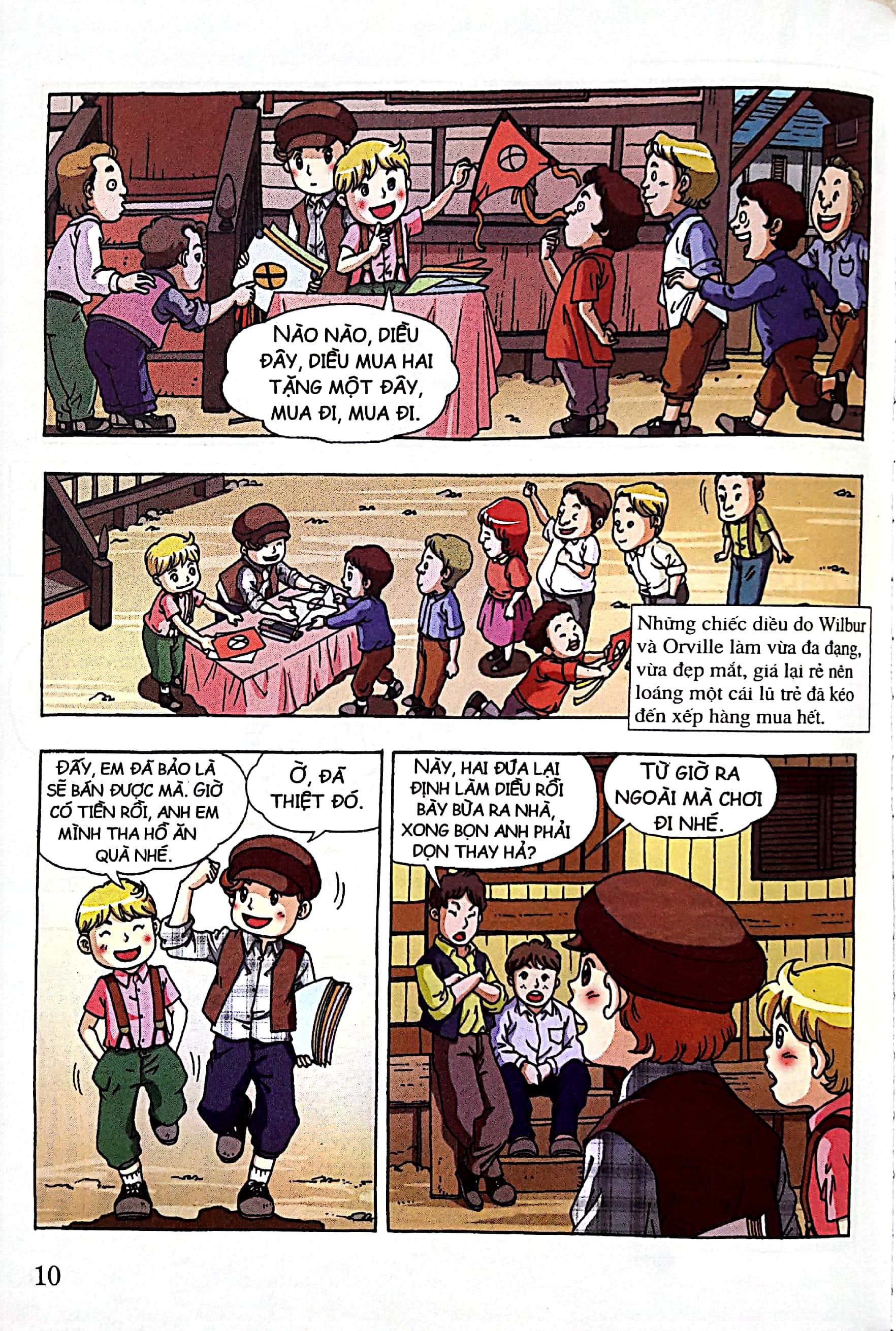 who? chuyện kể về danh nhân thế giới - anh em nhà wright (tái bản 2020) - Ảnh 5