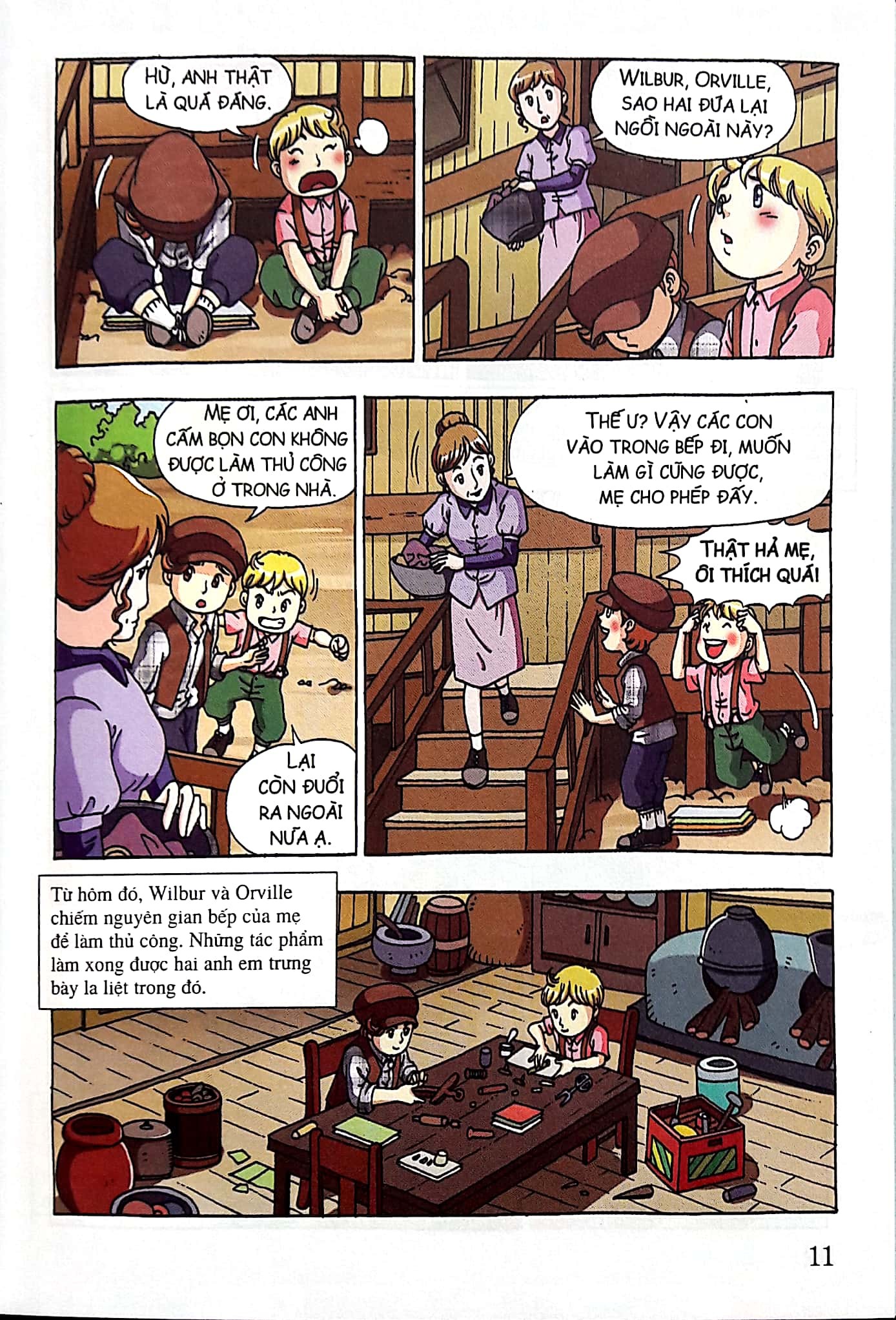 who? chuyện kể về danh nhân thế giới - anh em nhà wright (tái bản 2020) - Ảnh 6