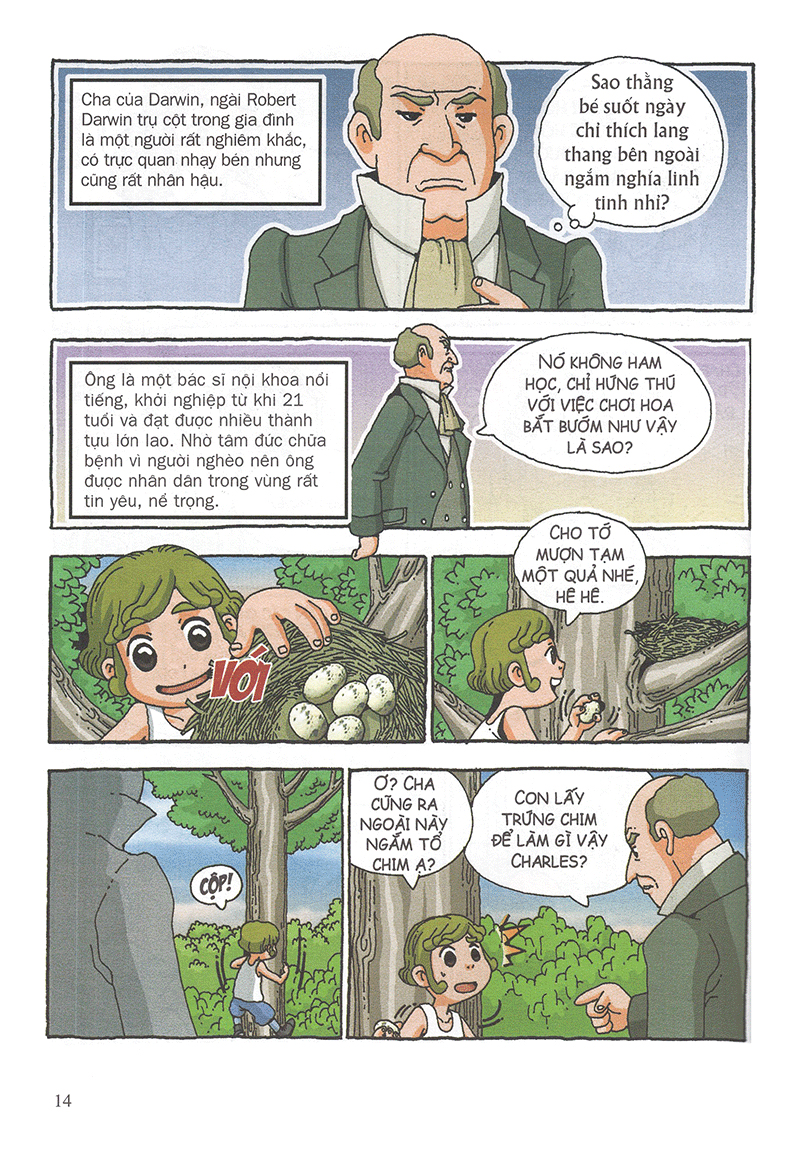who? chuyện kể về danh nhân thế giới - charles darwin (tái bản 2019) - Ảnh 15