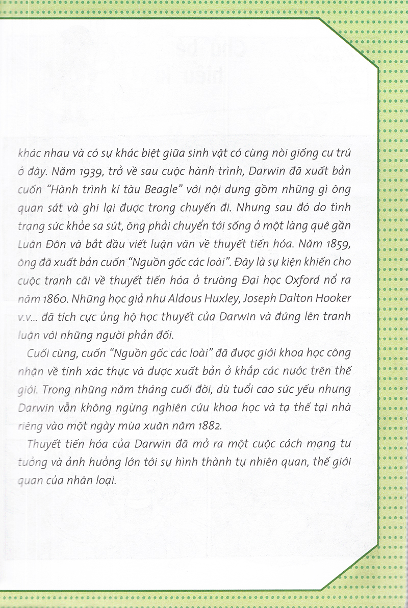 who? chuyện kể về danh nhân thế giới - charles darwin (tái bản 2019) - Ảnh 8