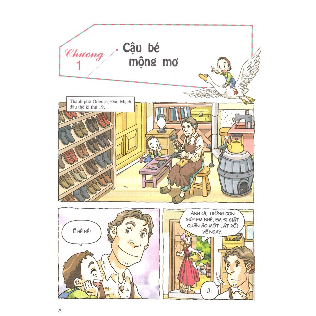 who? chuyện kể về danh nhân thế giới - hans christian andersen (tái bản 2020) - Ảnh 4