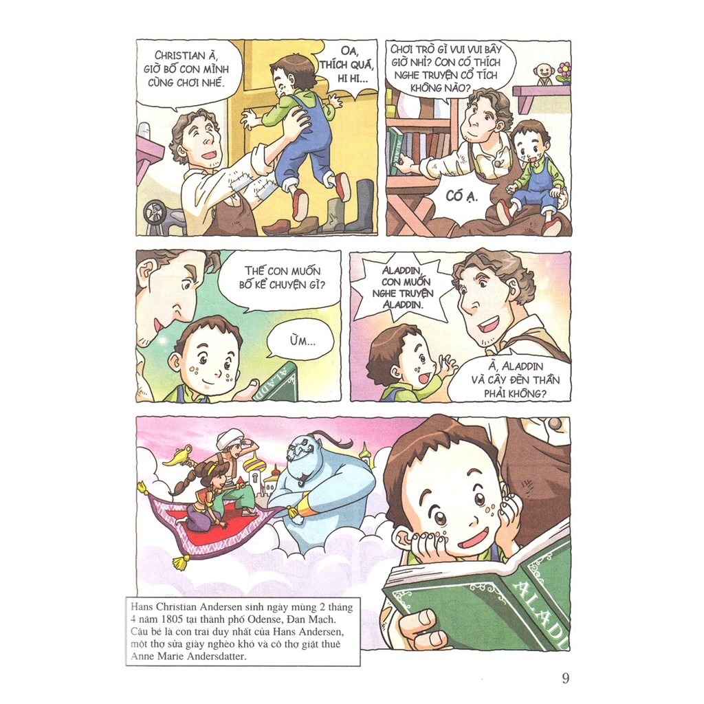 who? chuyện kể về danh nhân thế giới - hans christian andersen (tái bản 2020) - Ảnh 5