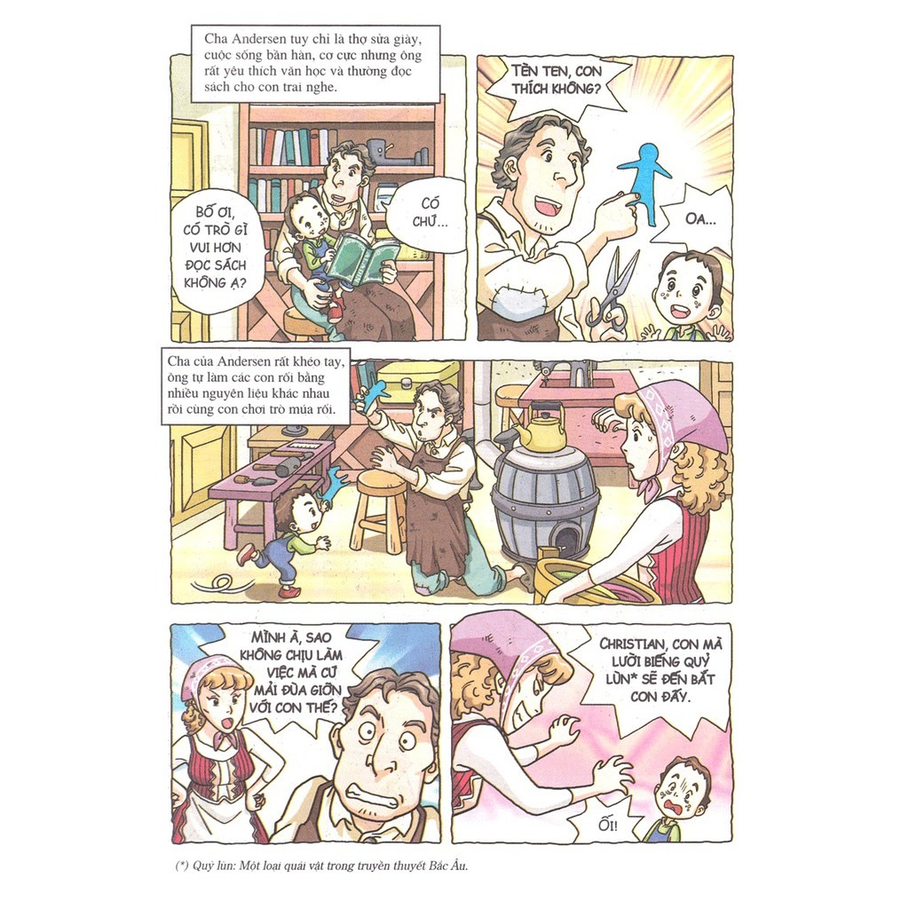 who? chuyện kể về danh nhân thế giới - hans christian andersen (tái bản 2020) - Ảnh 6